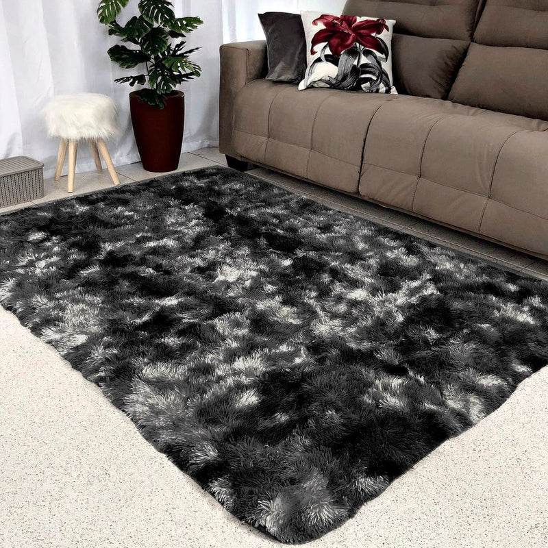Tapete Peludo para Sala 1,50x1,00m | Conforto, Maciez e Elegância na Decoração