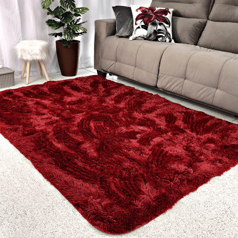 Tapete Peludo para Sala 1,50x1,00m | Conforto, Maciez e Elegância na Decoração