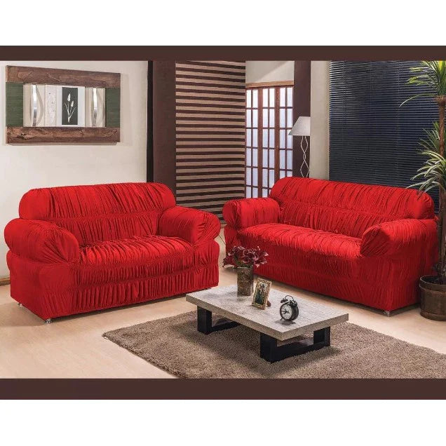 Capa de Sofá Elegante para 2 e 3 Lugares | Ideal para Quem Ama Decoração Sofisticada e Praticidade