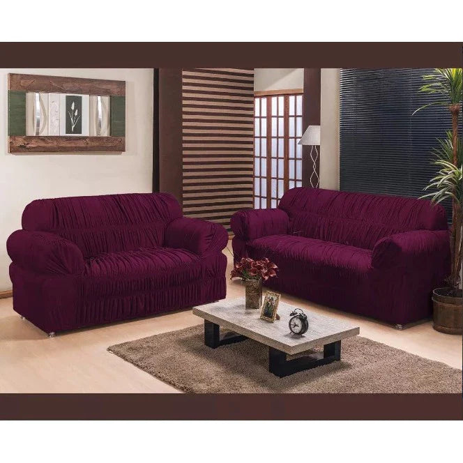 Capa de Sofá Elegante para 2 e 3 Lugares | Ideal para Quem Ama Decoração Sofisticada e Praticidade