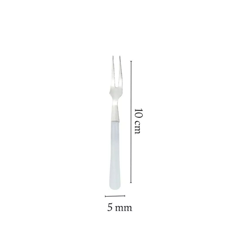 Kit Petisqueira Redonda com 6 Garfos