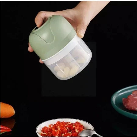 Mini Processador Triturador Sem Fio Elétrico